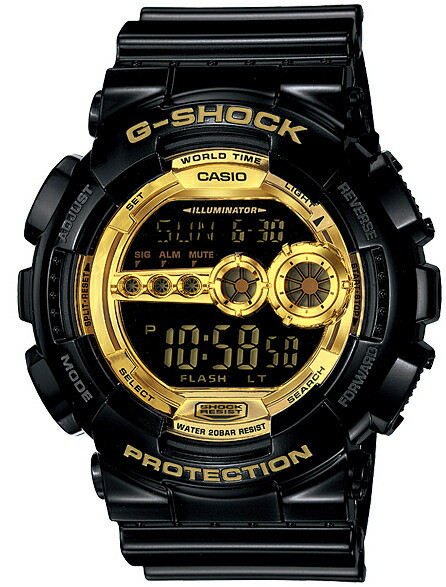 Casio G-shock GD-100GB-1 new with box 55×51.2×17.4mm 72g Japan