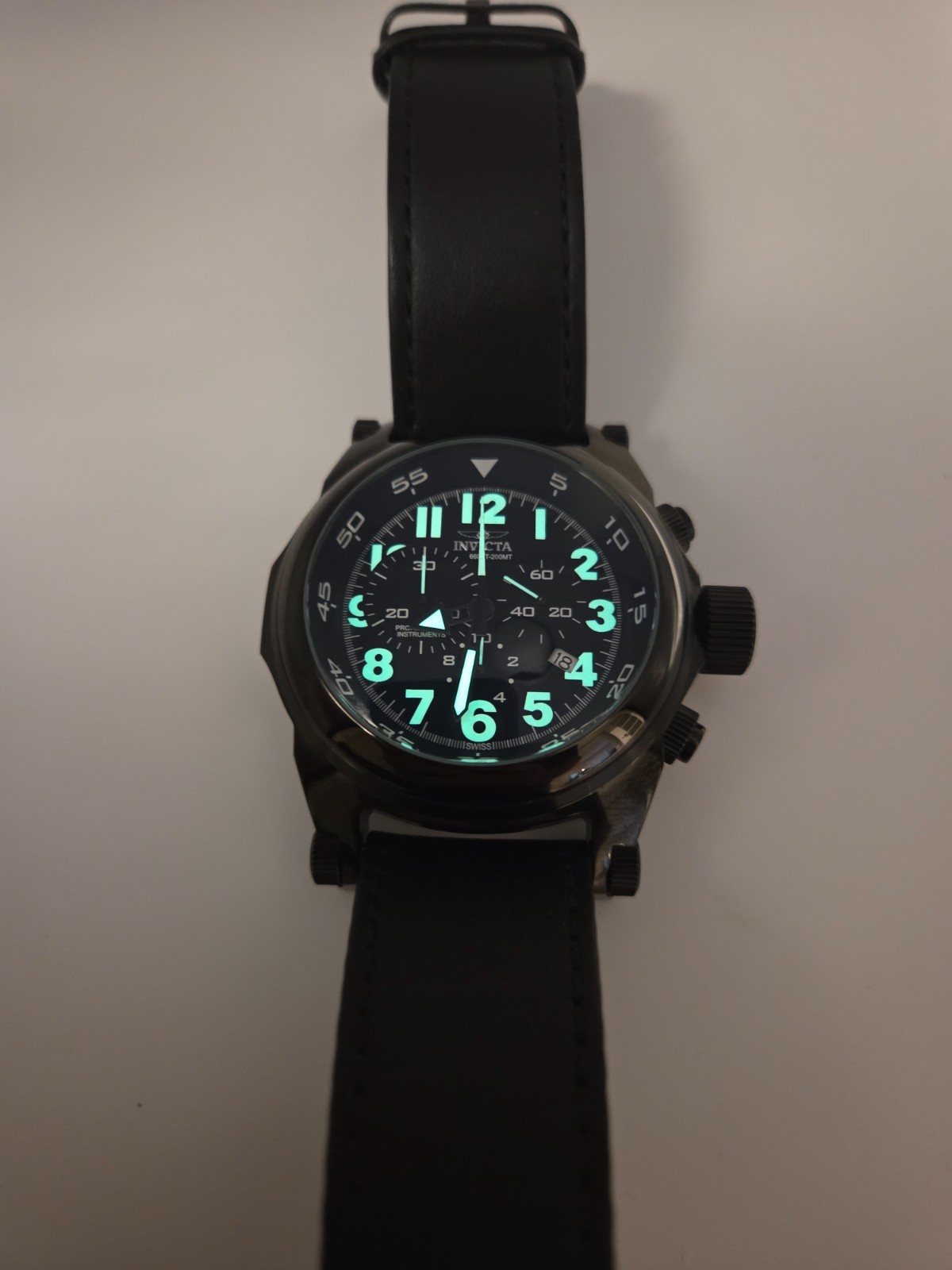 SUPER RARE INVICTA I-FORCE “TO BE RECKONED WITH” F0046 Swiss Chronograph Watch
