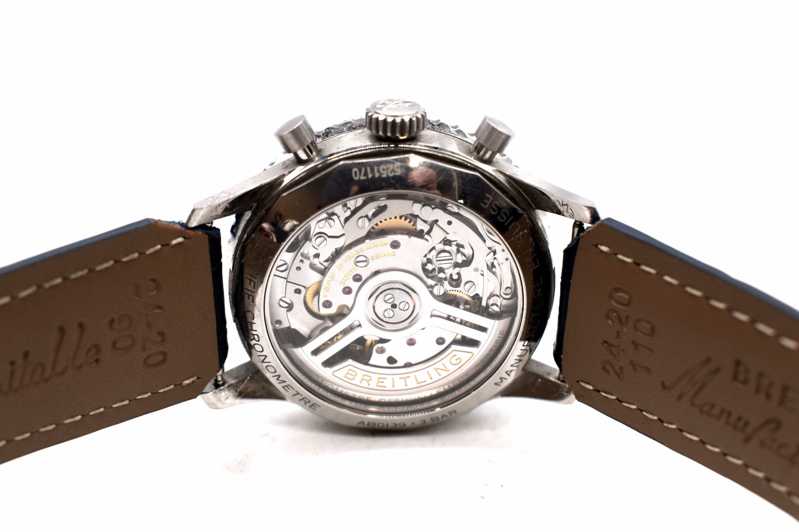 Breitling Navitimer AB0139 B01 Blue Dial Chronograph Wristwatch – 41mm