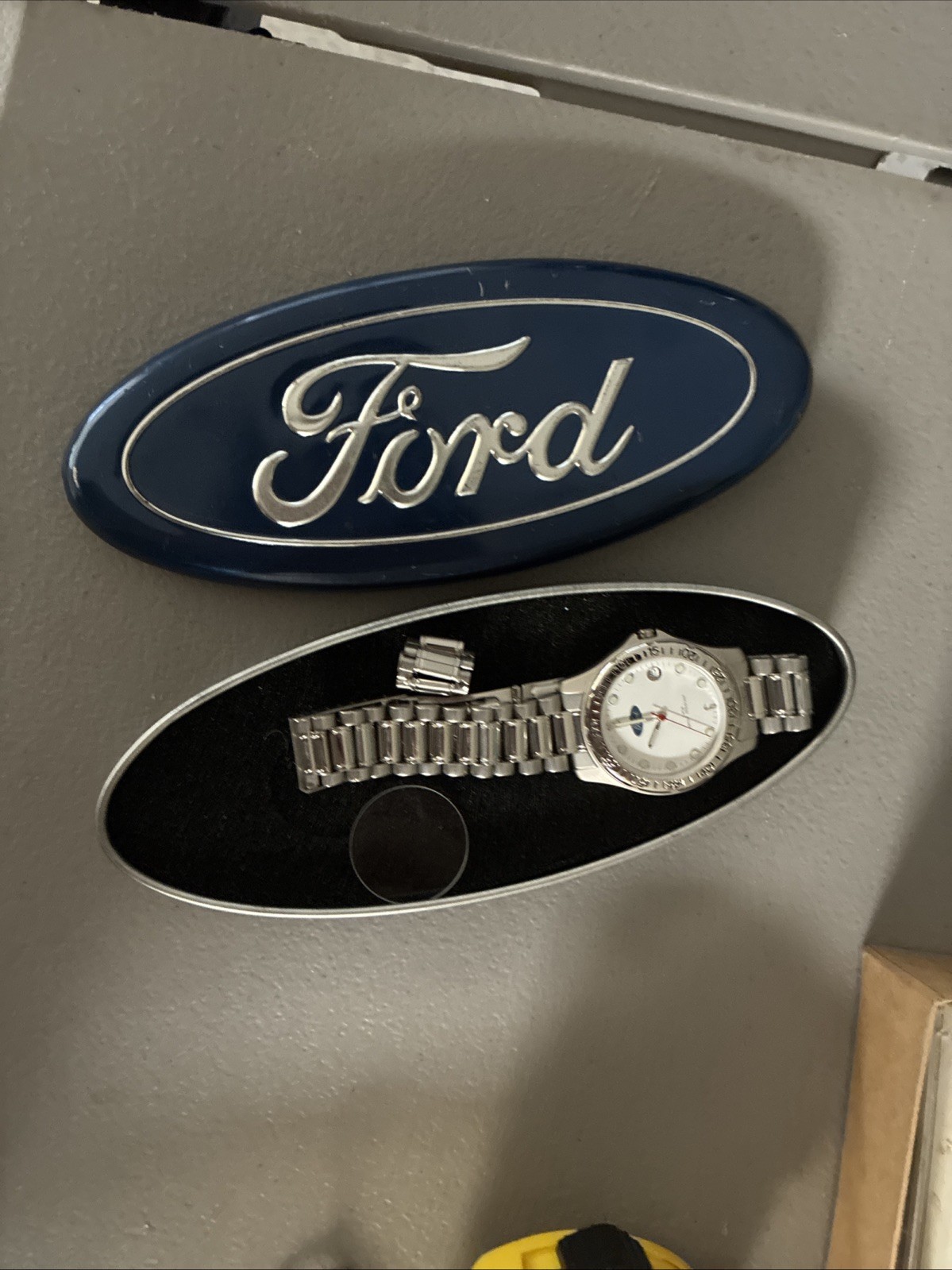 FORD Watch F115M TY VINTAGE 1970’s Official Licensed Ford Motor Co Repair Job