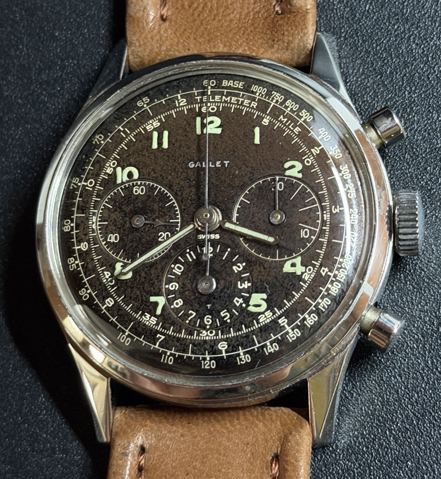 Gallet Multichron Tropicad Dial “Jim Clark” EP40 Excelsior park