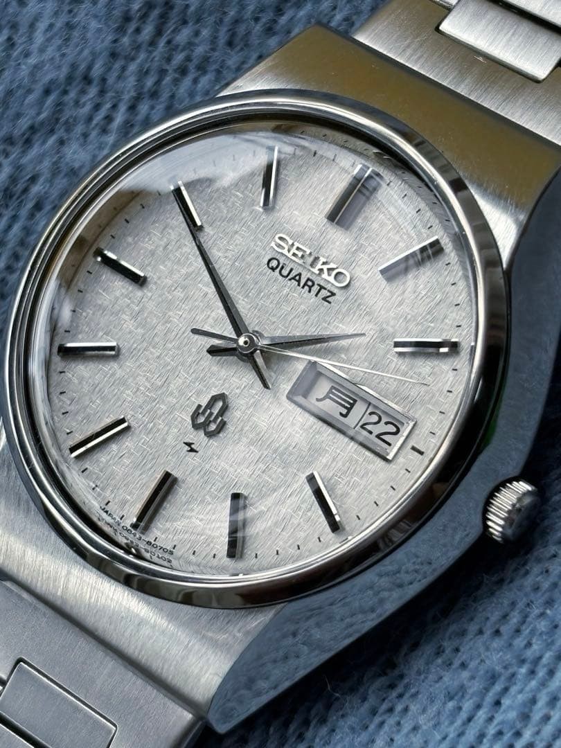 Seiko Vintage Quartz Wristwatch 1970s Special Dial 0843-8070