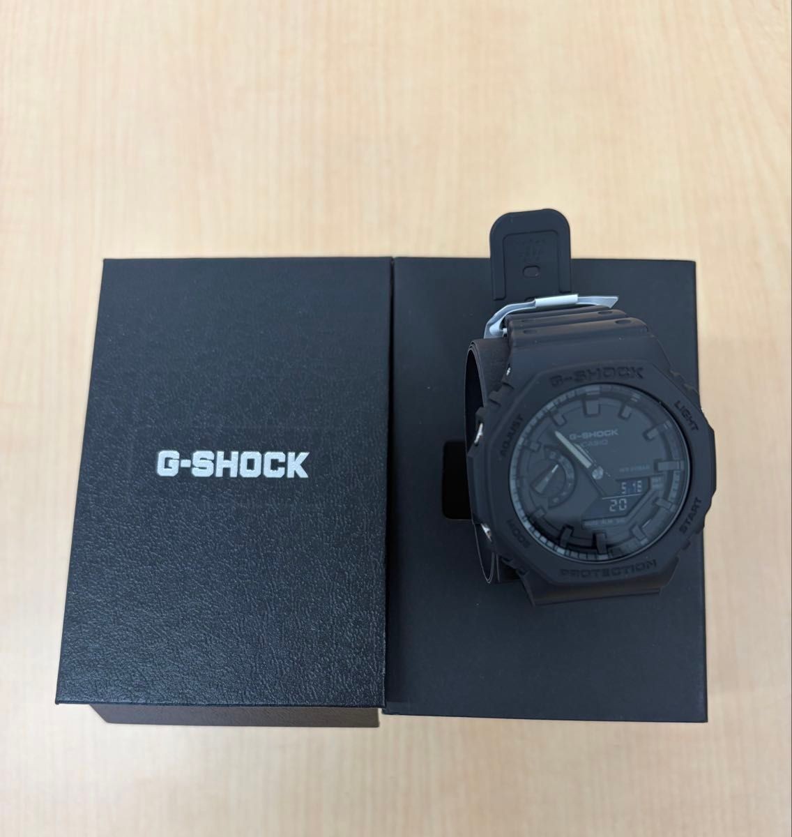 CASIO Wristwatch G SHOCK Carbon Core Guard GA 2100 1A1JF Men’s Black