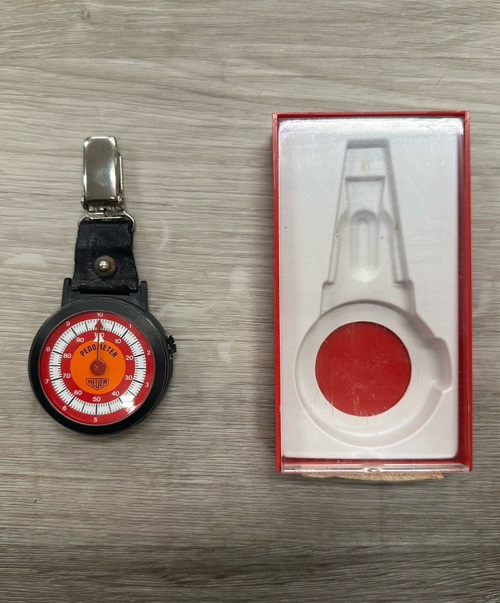 Classic Collectors Heuer Pedometer Ref. 600 Self Powered Made In Germany