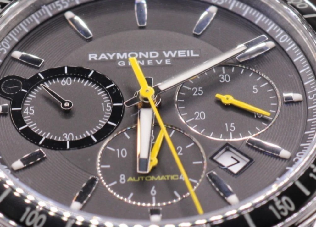 Raymond Weil Freelancer Chronograph 7740 43mm Automatic 100m Steel Watch LW-58