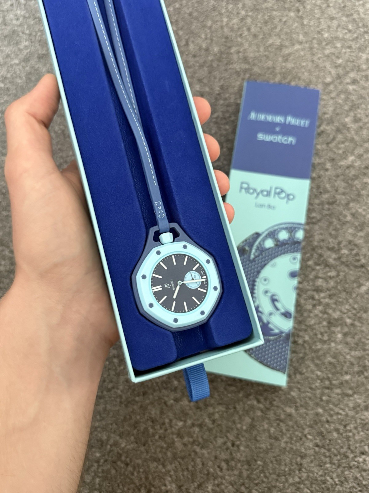 Swatch x Audemars Piguet Royal Pop Ap Lan Ba (Blue) Swatch X Ap
