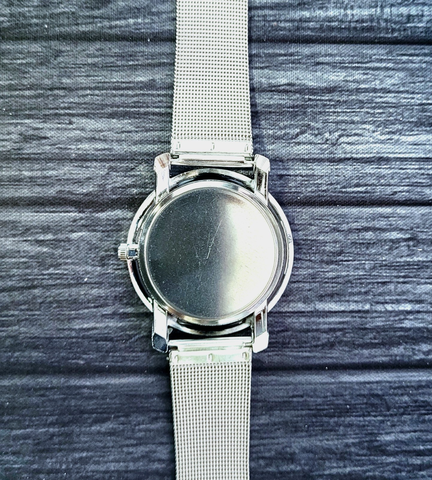 Really Nice Affordable Silver M Bold Style Mens Dress Watch