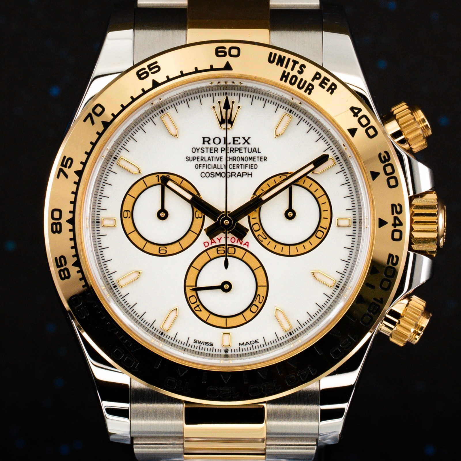 Rolex Cosmograph Daytona 40mm White Dial Two-Tone 126503 Complete 2026