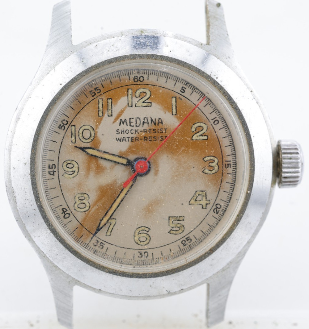 MEDANA cal. MST 377, SWISS WRIST WATCH, 32mm 15mm LUG, NO CASEBACK (JO)