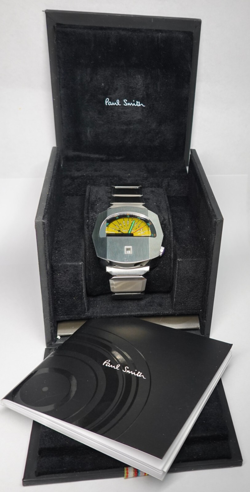 PAUL SMITH “SPEEDOMETER” PS 20 SWISS Green Watch. Sapphire Crystal. RARE