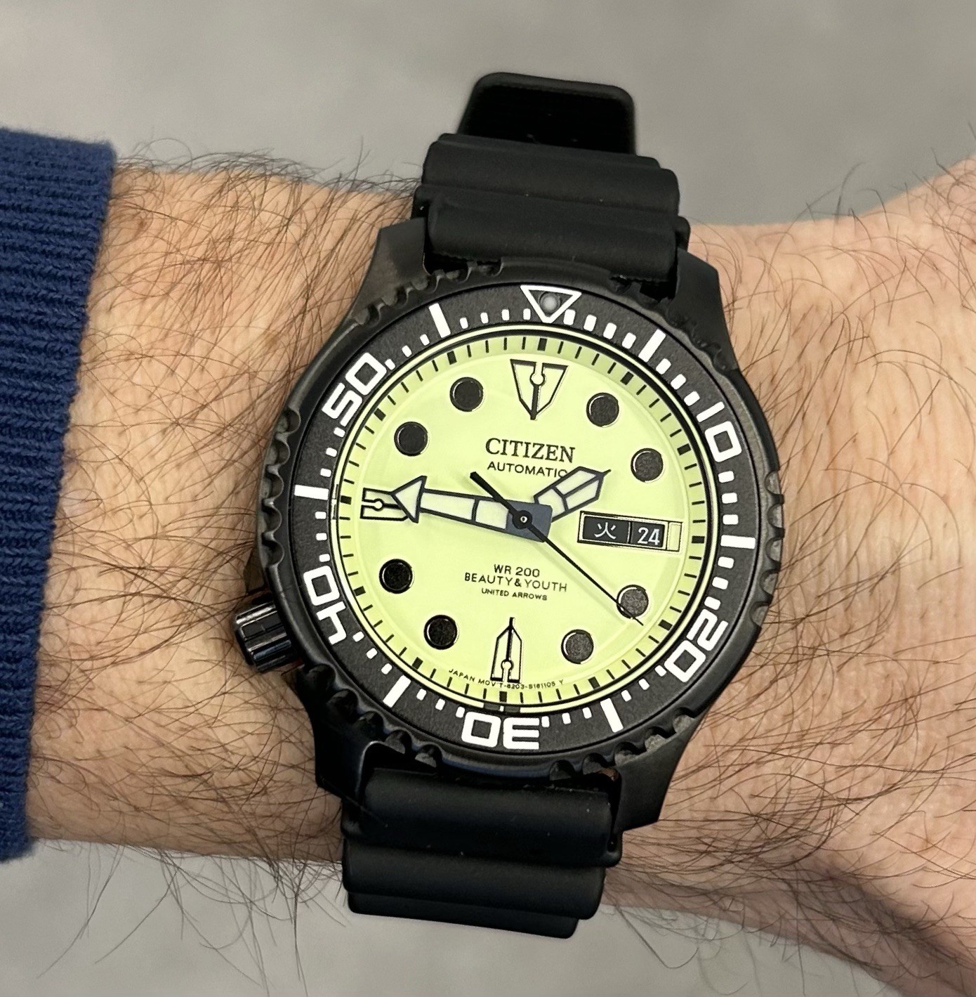 Citizen NY0080 full lume Promaster diver beauty & Youth sub automatic