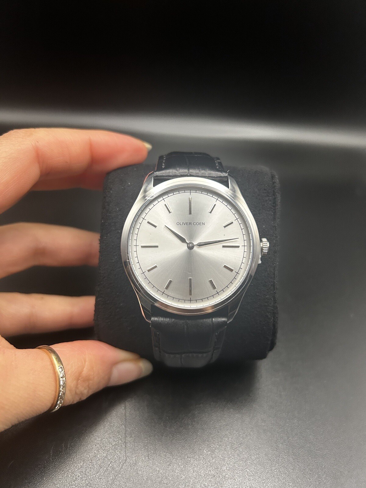 OLIVER COEN MEN Wristwatch Stainless Steel Designer In London NEW