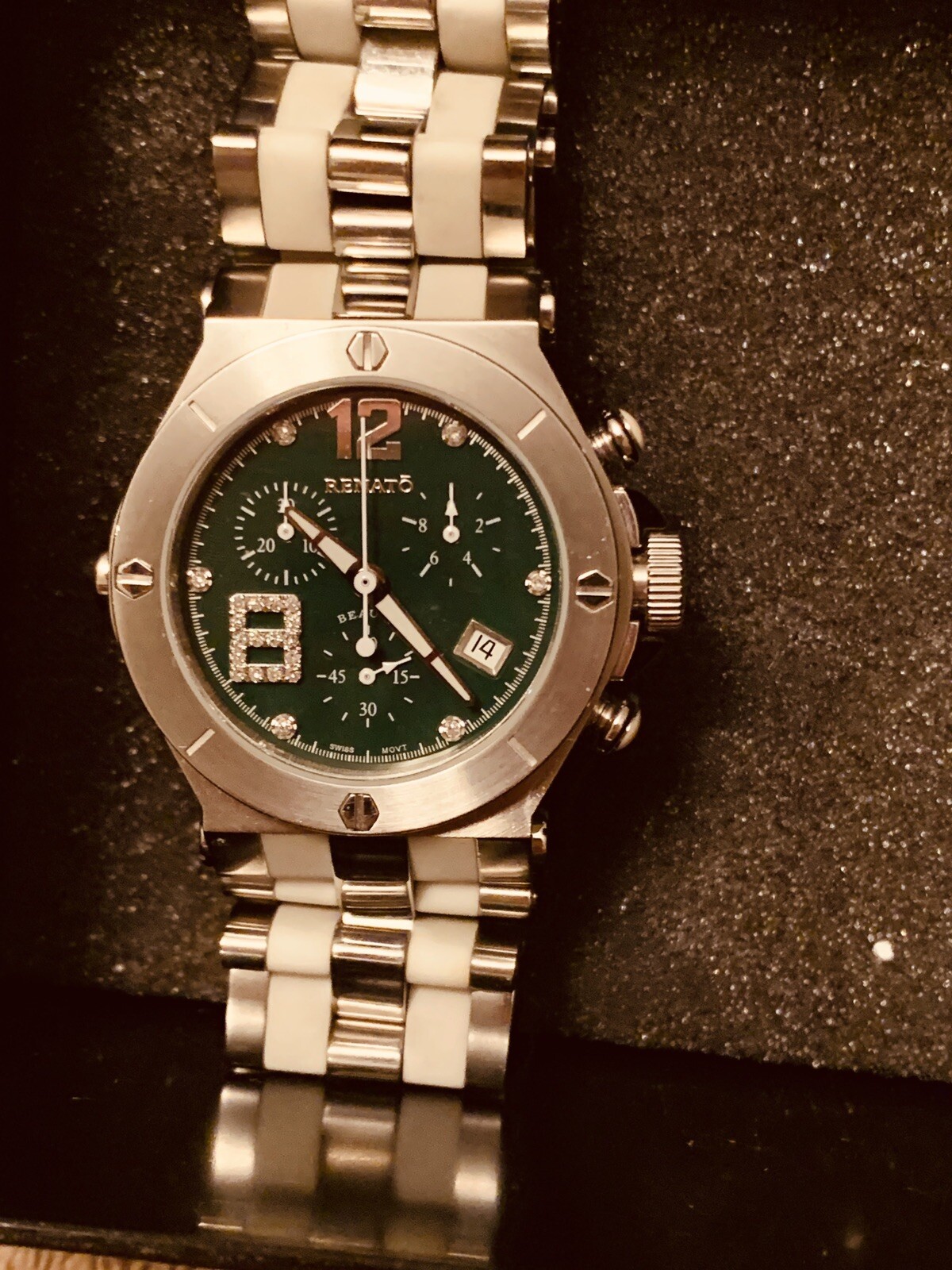 Ladies RENATO Wildebeast Diamond Swiss Quartz Watch