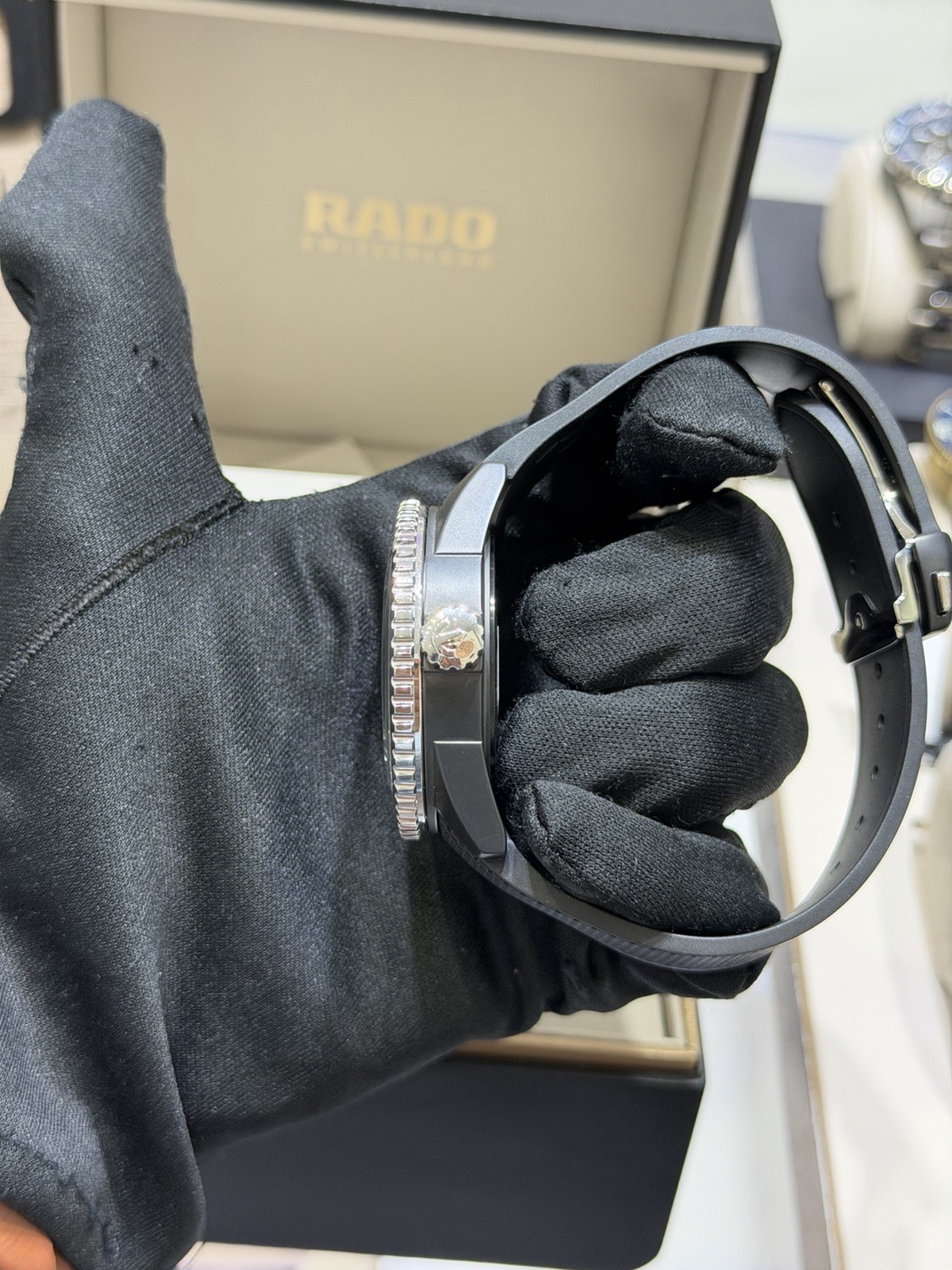 New Rado Captain Cook 43MM Automatic Black Dial Men’s Watch R32127156