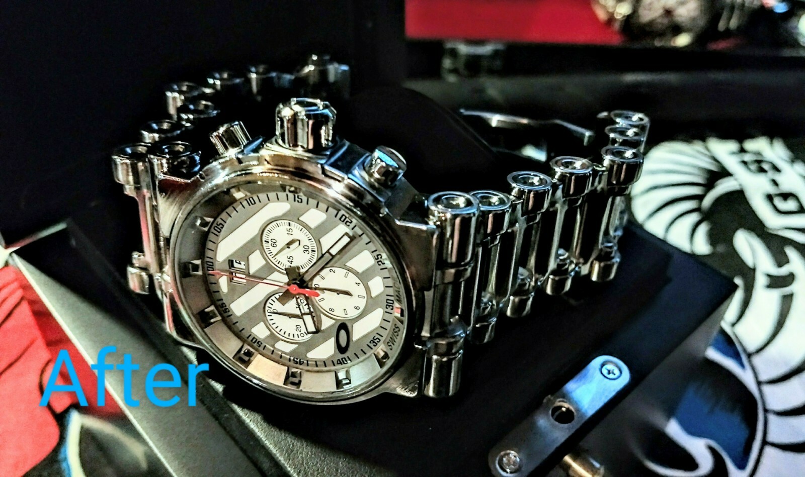 Oakley Hollowpoint/Minute Machine-Titanium Polish Services/Restore finish Watch!