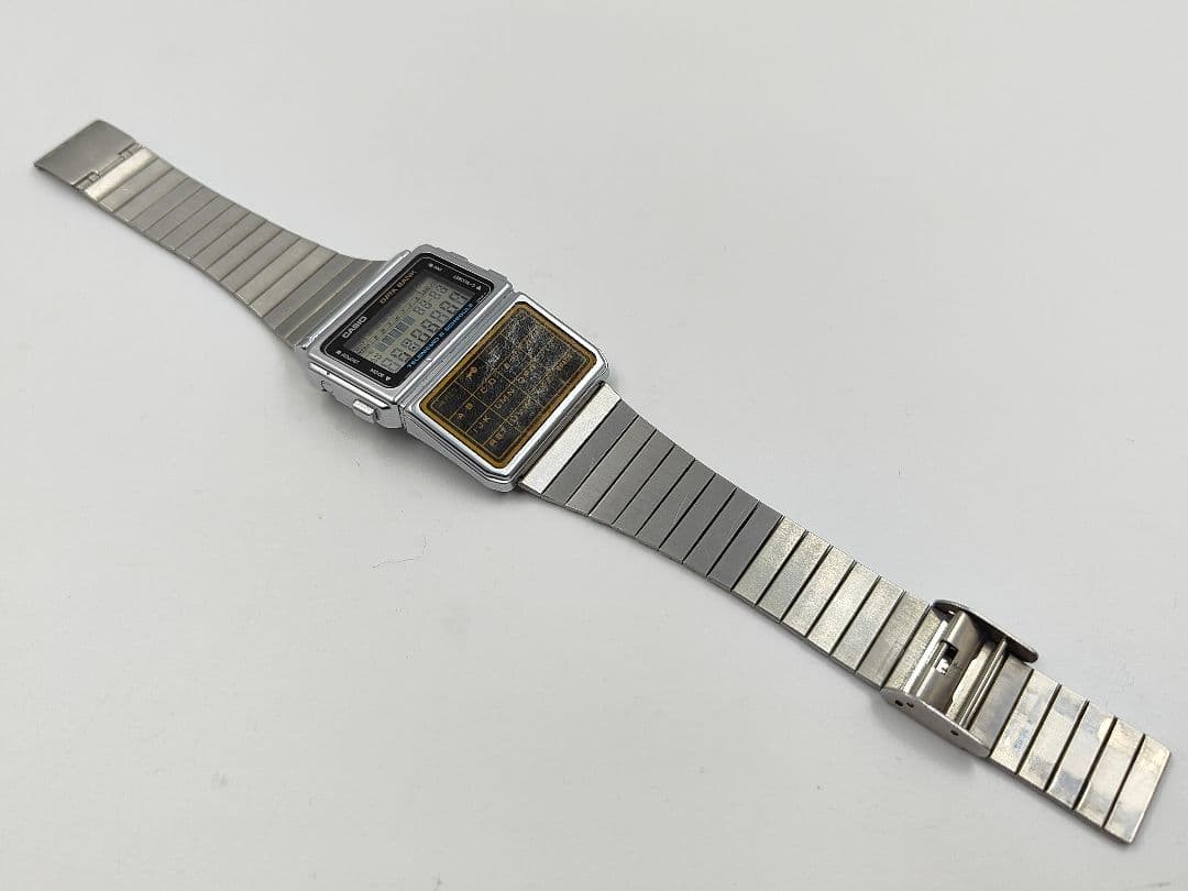 Vintage 80’s CASIO DBC-600 DATABANK Digital Watch Retro Style