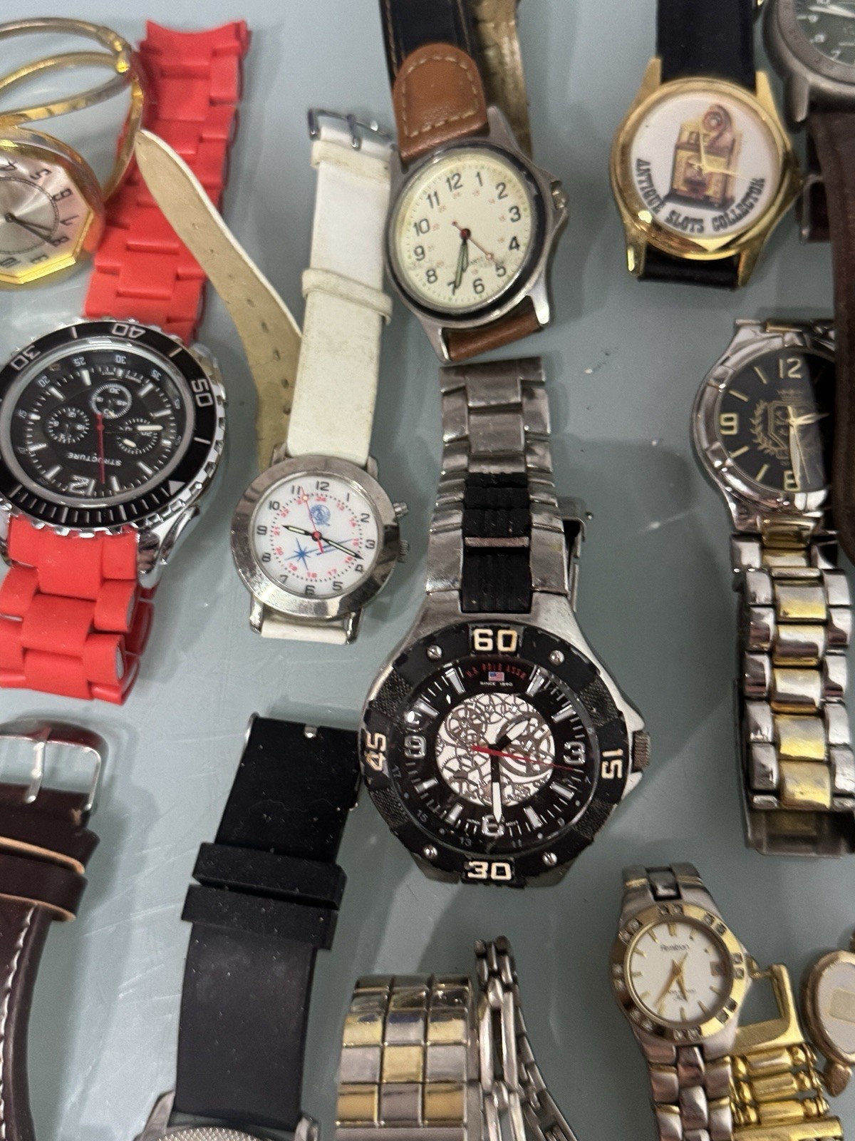 Large Watch Lot Untested 34 Watches