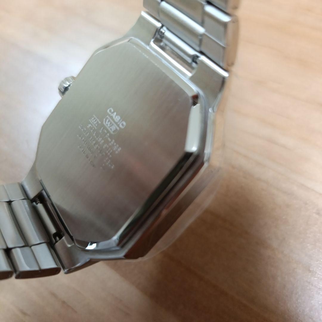 New Rare CASIO Wristwatch Overseas Model MTP B195D Silver