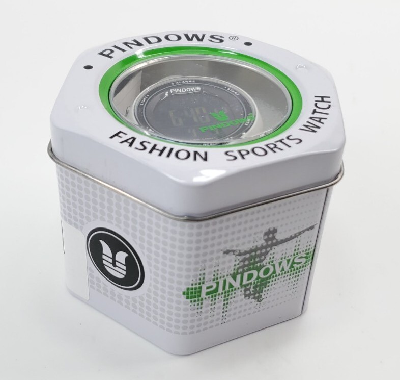 Pindows Pasnew Series Sports Watch Digital Dual Display Watch PDS-603