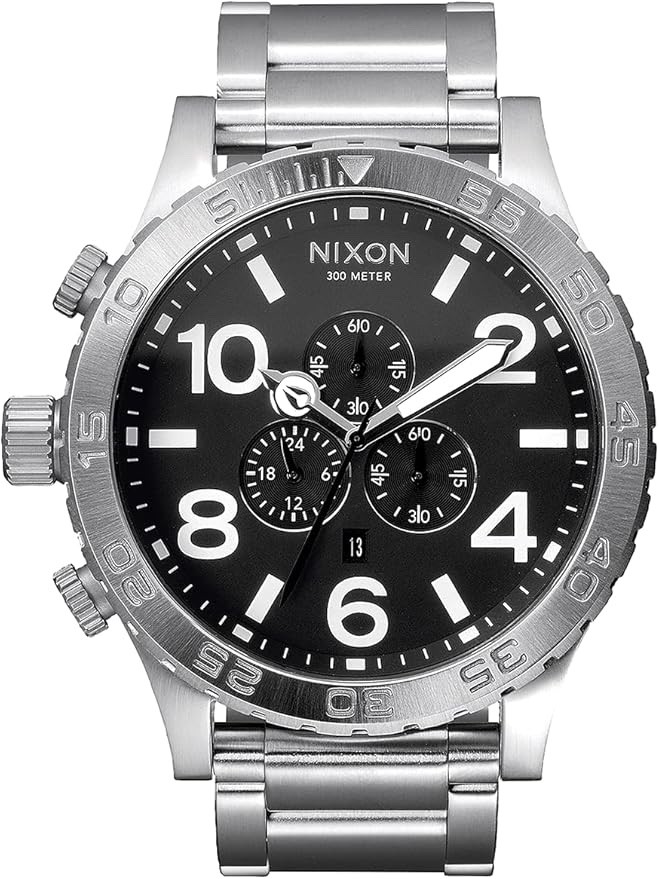 NIXON 51-30 Chrono – Silver Chronograph Men’s Watch A083-000