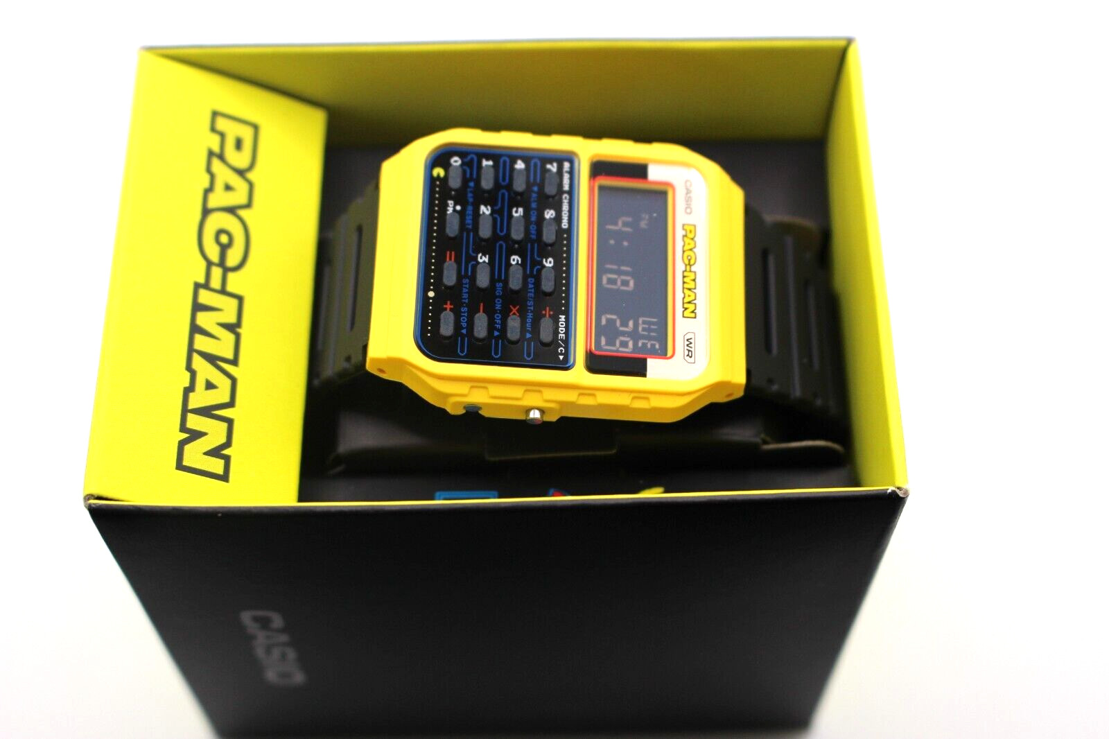 CASIO Classic PAC-MAN Collaboration Limited Watch CA-53WPC-1BJR Yellow 2024