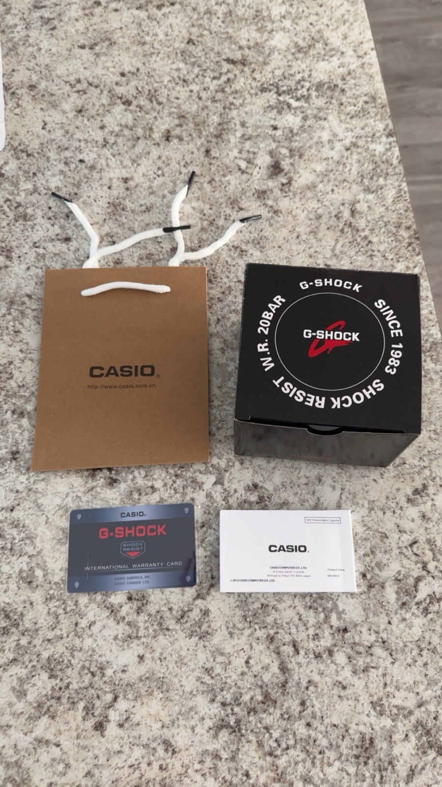 *SCRATCH ON FACE* Casio “Casioak” MOD GShock GA2100 With Green Strap Brand New