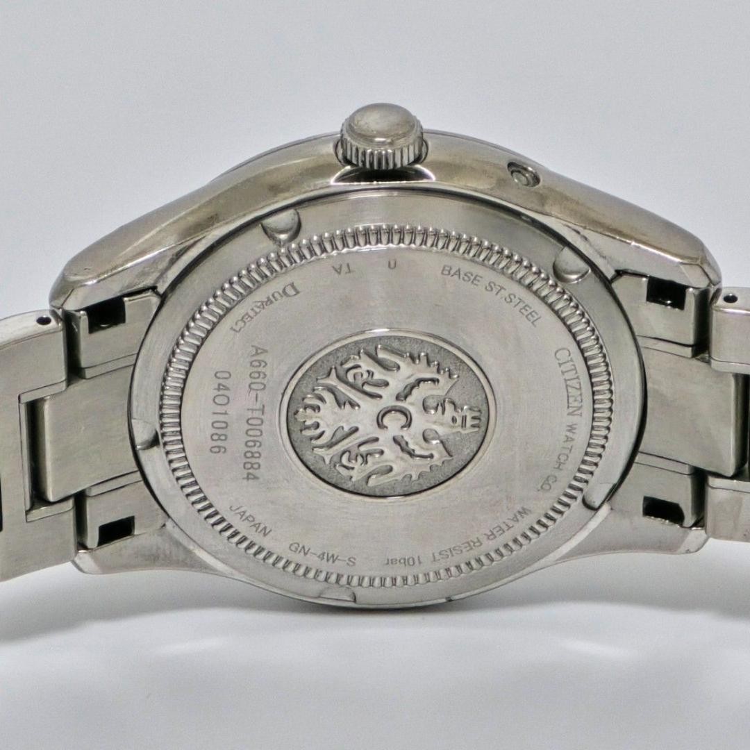 Citizen Chronomaster A660-T006884 Silver Quartz Watch Japan 0714213