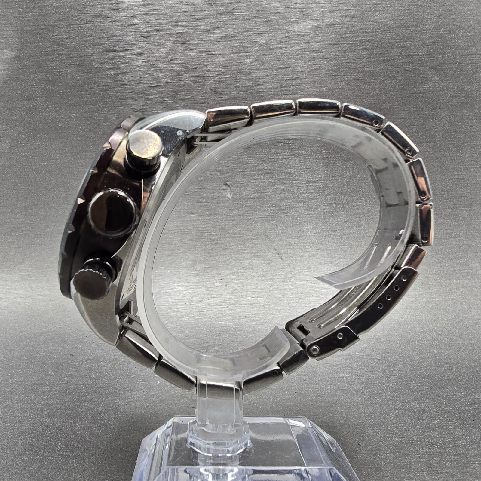 Invicta Aviator Chronograph Watch Men 49mm Black Dial Steel Date 17204 New Batt