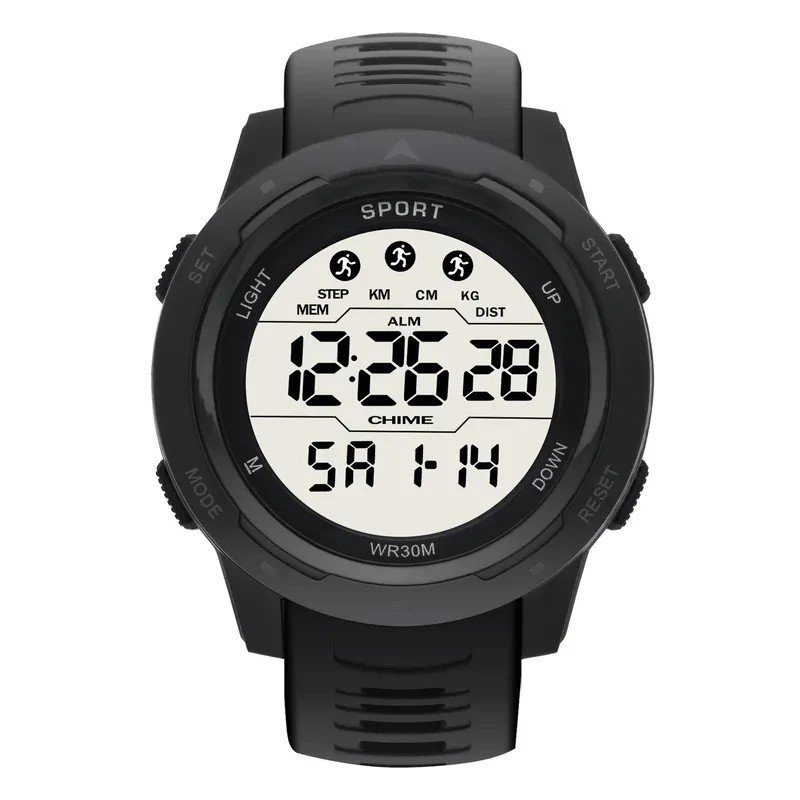 Retro Classic Style Solid Color Electronic Men’s Watches