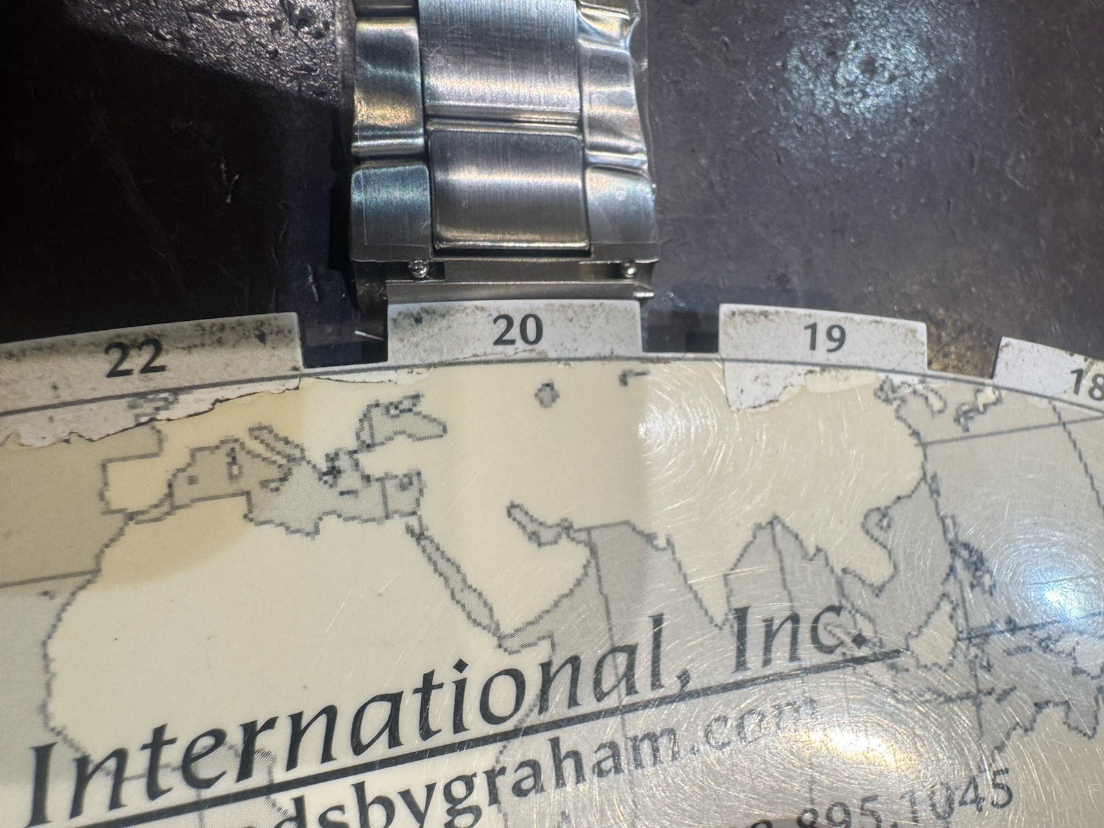 INVICTA PRO DIVER 26MM REPLACEMENT STAINLESS BRACELET w/ DEPLOY CLASP