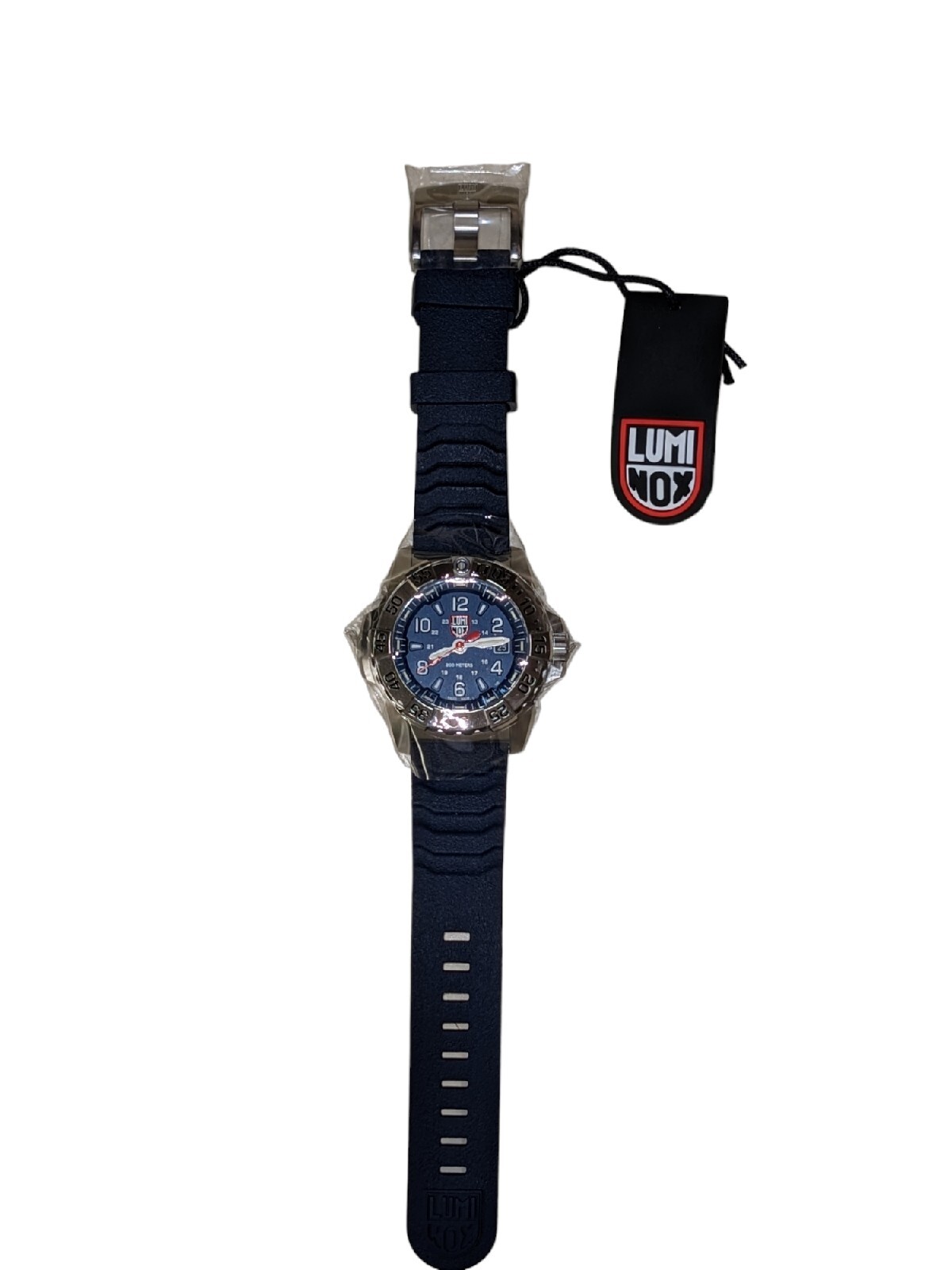 NEW Luminox Navy Seal 200m Dive Sapphire Blue Dial / Blue Band Watch XS.3253