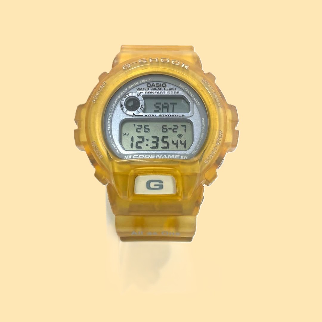 Casio G-Shock DW-6910K Codename III 6th Dolphin Whale ICERC 1997 Vintage Watch