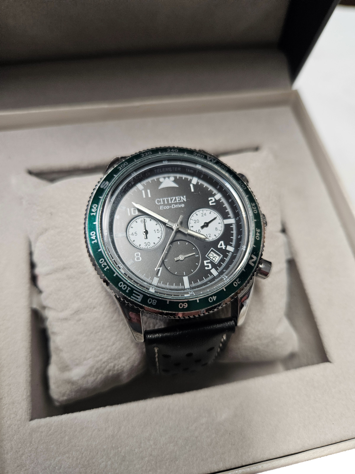 Citizen Eco-Drive Future Force Series Chronograph Watch CA4558-16E
