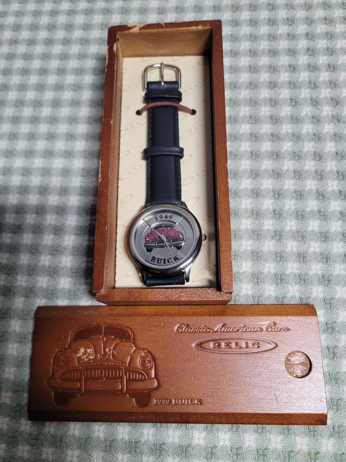 Classic American Cars Relic Wristwatch 1949 Buick- Vintage