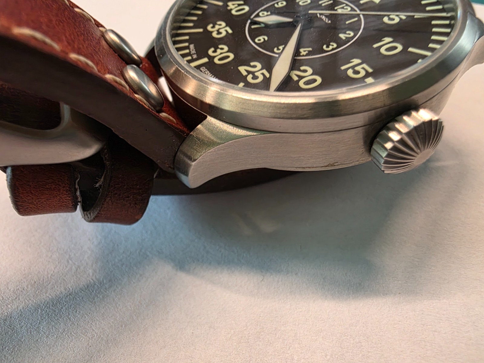 Laco Aachen 42 Automatic Pilot Watch 861690 Type B Flieger Sapphire Germany