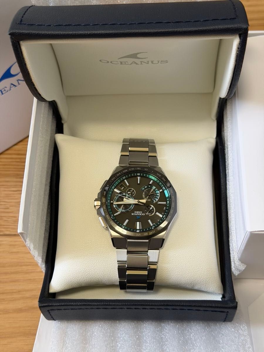 CASIO Oceanus OCW-T6000A-1AJF Solar Radio Men Watch Bluetooth Titanium