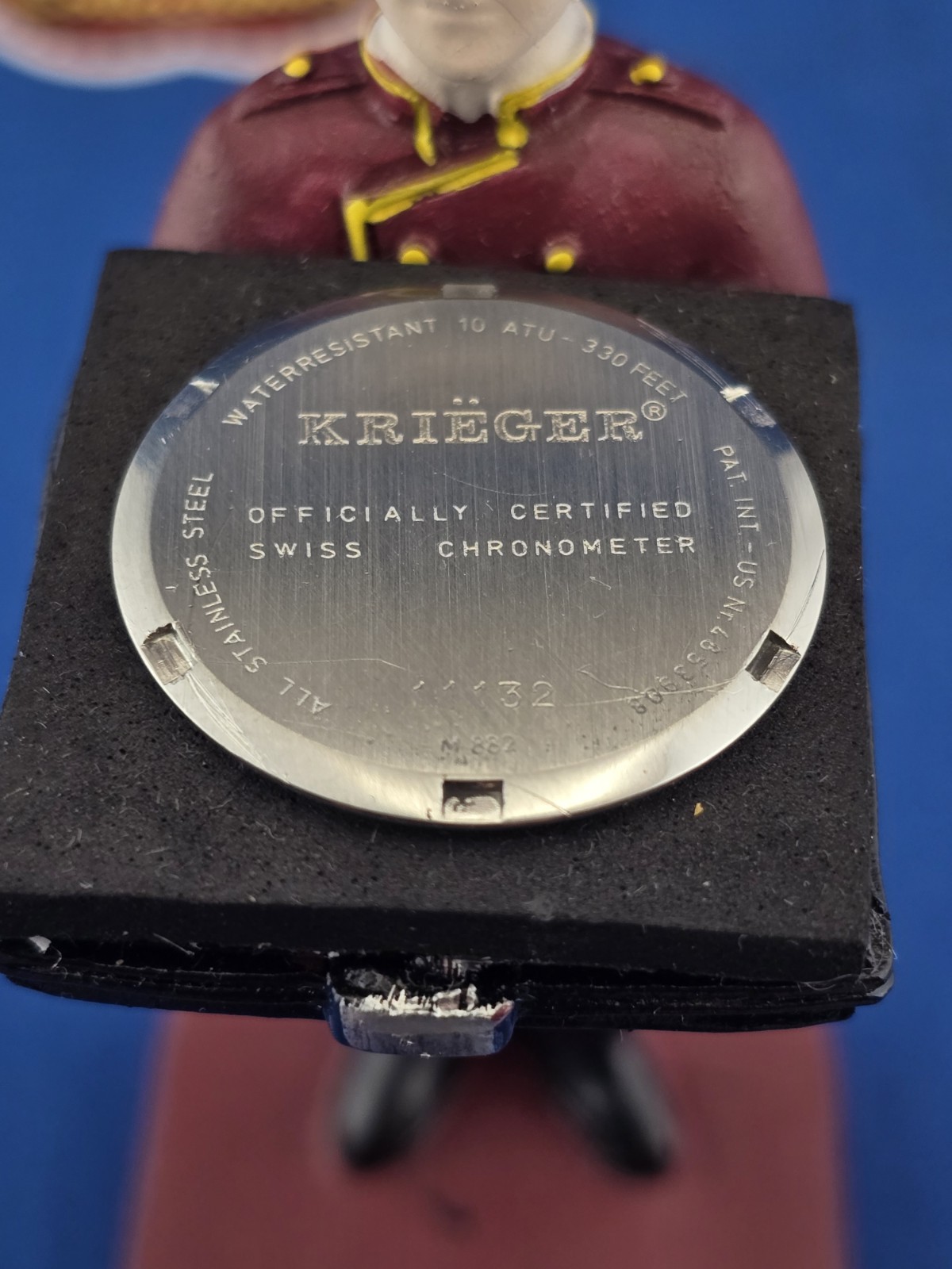 Krieger M882 Lunar Chronometer Celestial Dial Moon phase Compass Bezel Watch