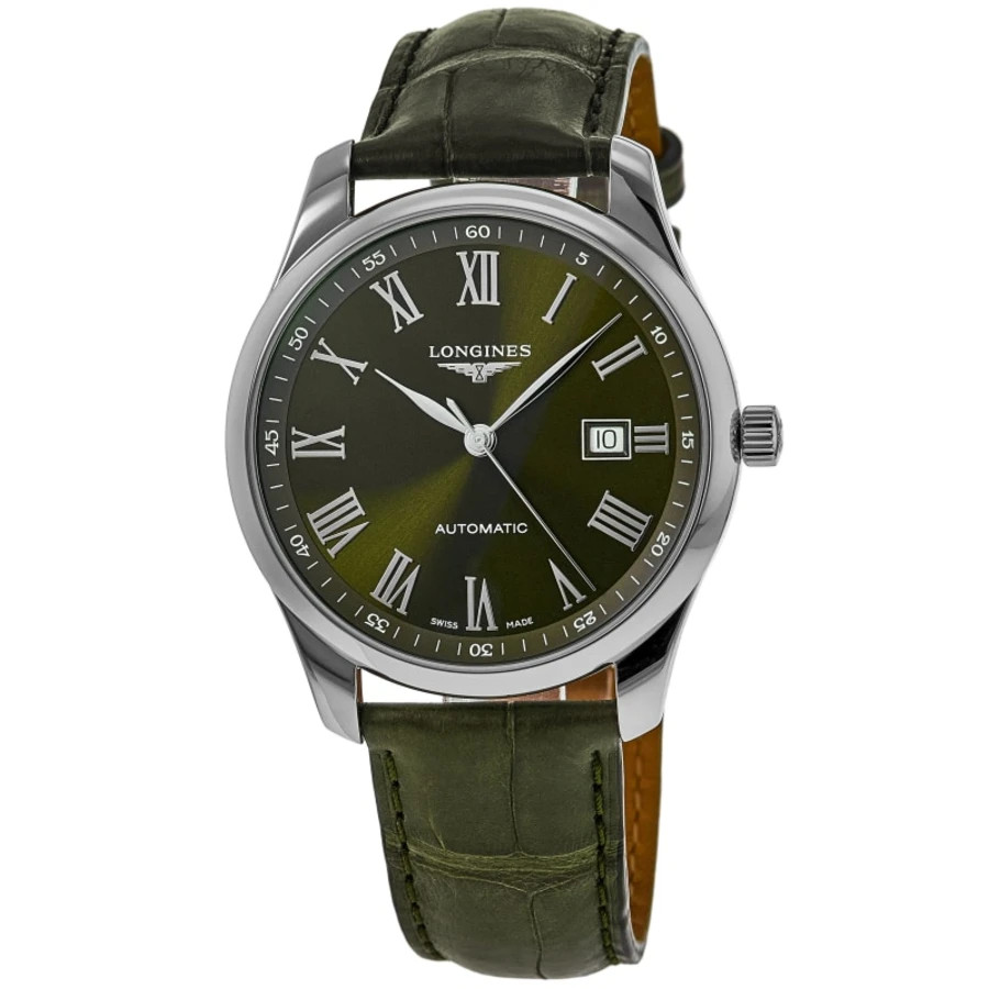New Longines Master Collection Automatic 42mm Green Men’s Watch L2.893.4.09.2