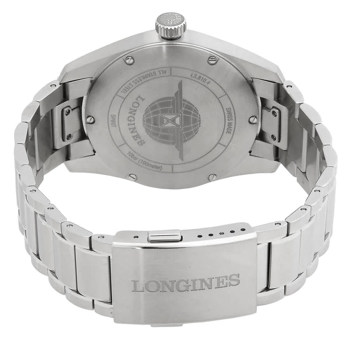 Longines Spirit Automatic White Dial Men’s Watch L3.810.4.73.9