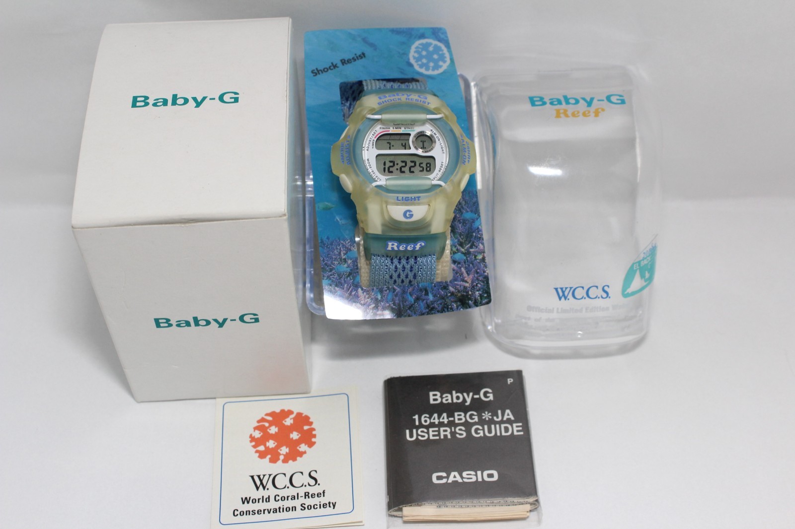 CASIO BABY-G Reef BG-370WC-2BT World Coral Reef Conservation Society WCCS