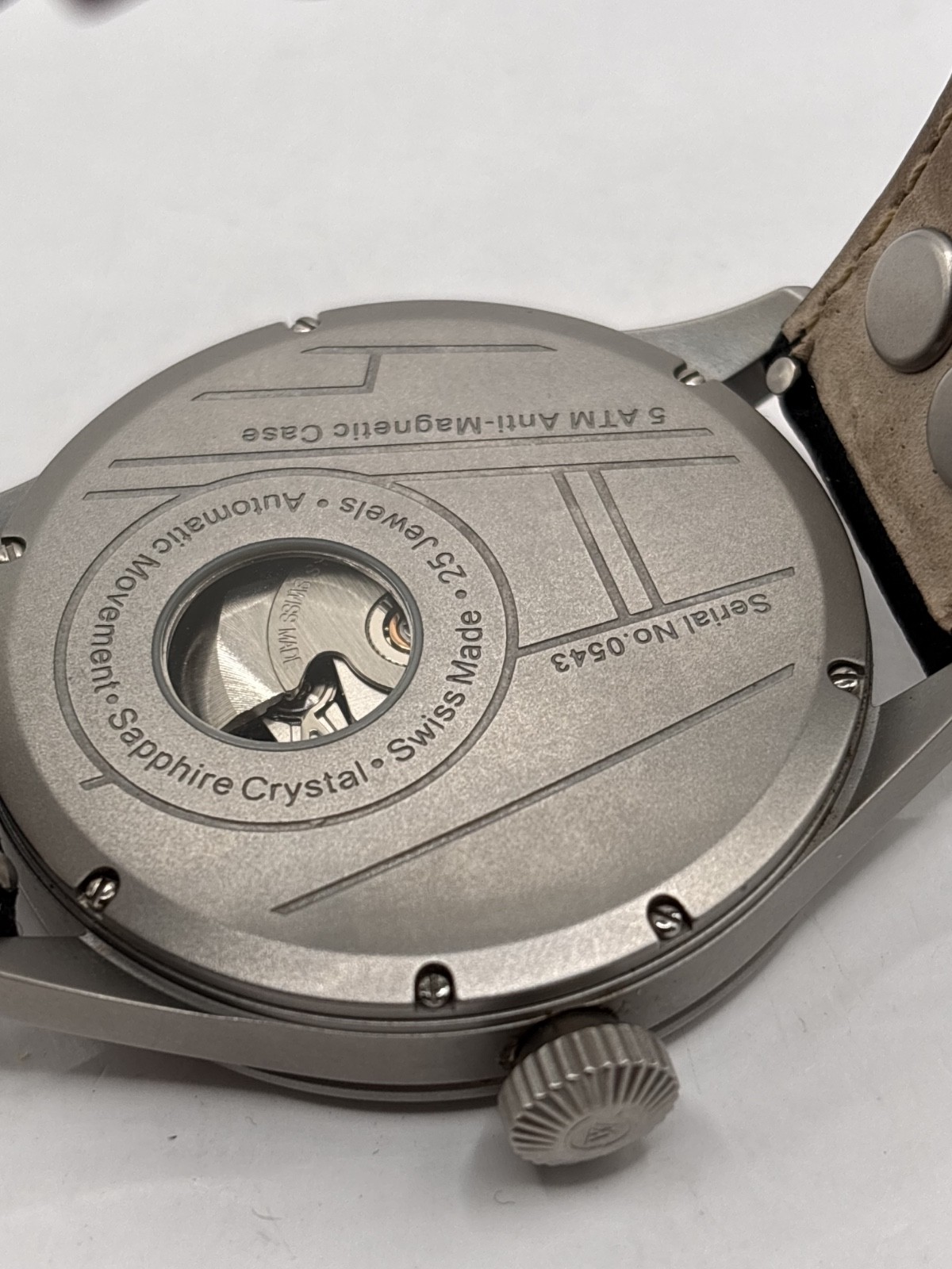Christopher Ward C8 Pilot Mk2 44mm Aviation watch (06/2011) WH1522