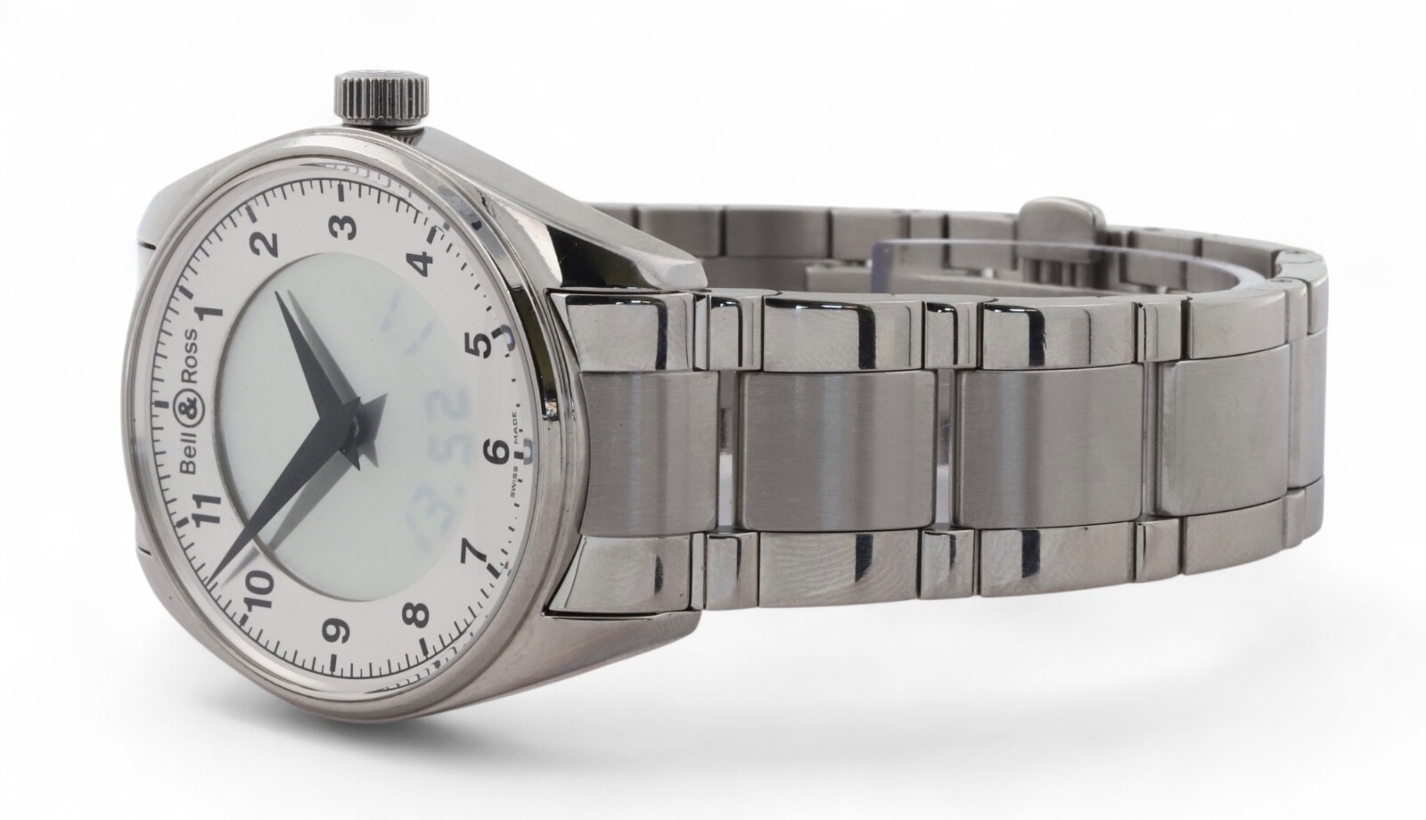 BELL & ROSS Quartz Digital Chronograph – Multi-Function Dial – 38mm – BR 100S