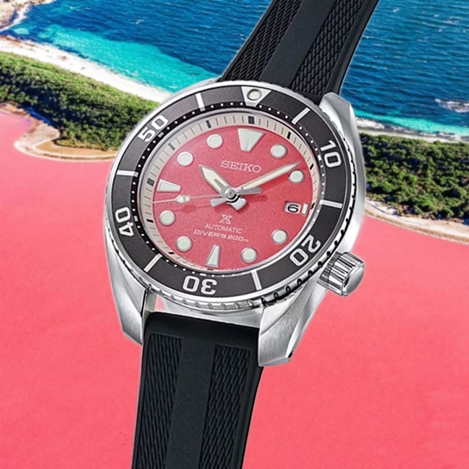 SEIKO Prospex SPB541J1 Automatic Pink Dial Watch Asia-Pacific Limited 1600 PCS