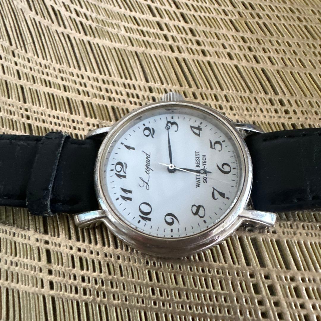 [Working Condition] Citizen Leopard Solar Tech Watch, White Dial, Classic