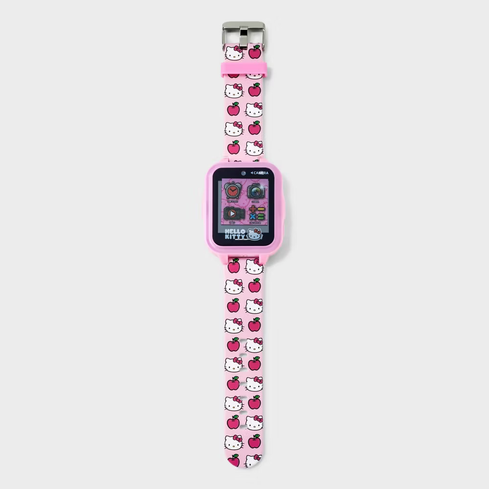 Girls’ Hello Kitty Light Up Interactive Watch – Pink