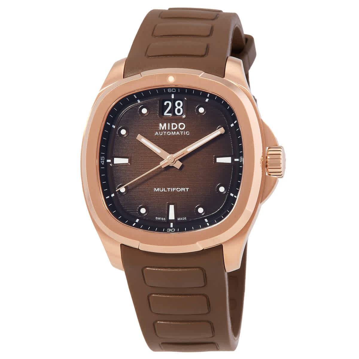 Mido Multifort TV Automatic Brown Dial Men’s Watch M0495263729100