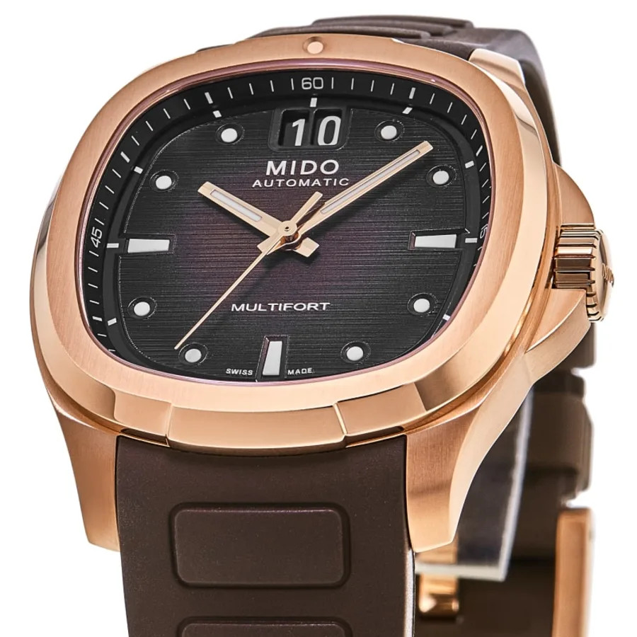 New Mido Multifort TV Big Date Automatic Brown Men’s Watch M049.526.37.291.00