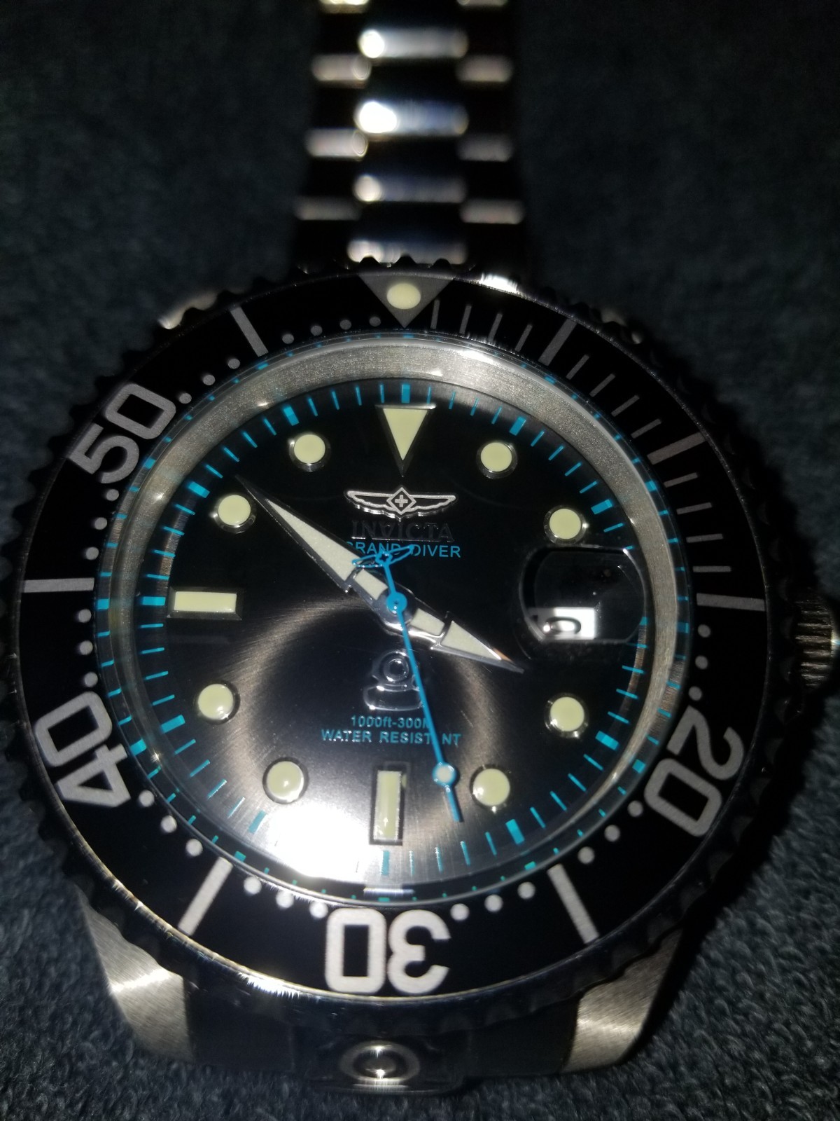 Invicta Automatic Grand Diver 300 meters wr