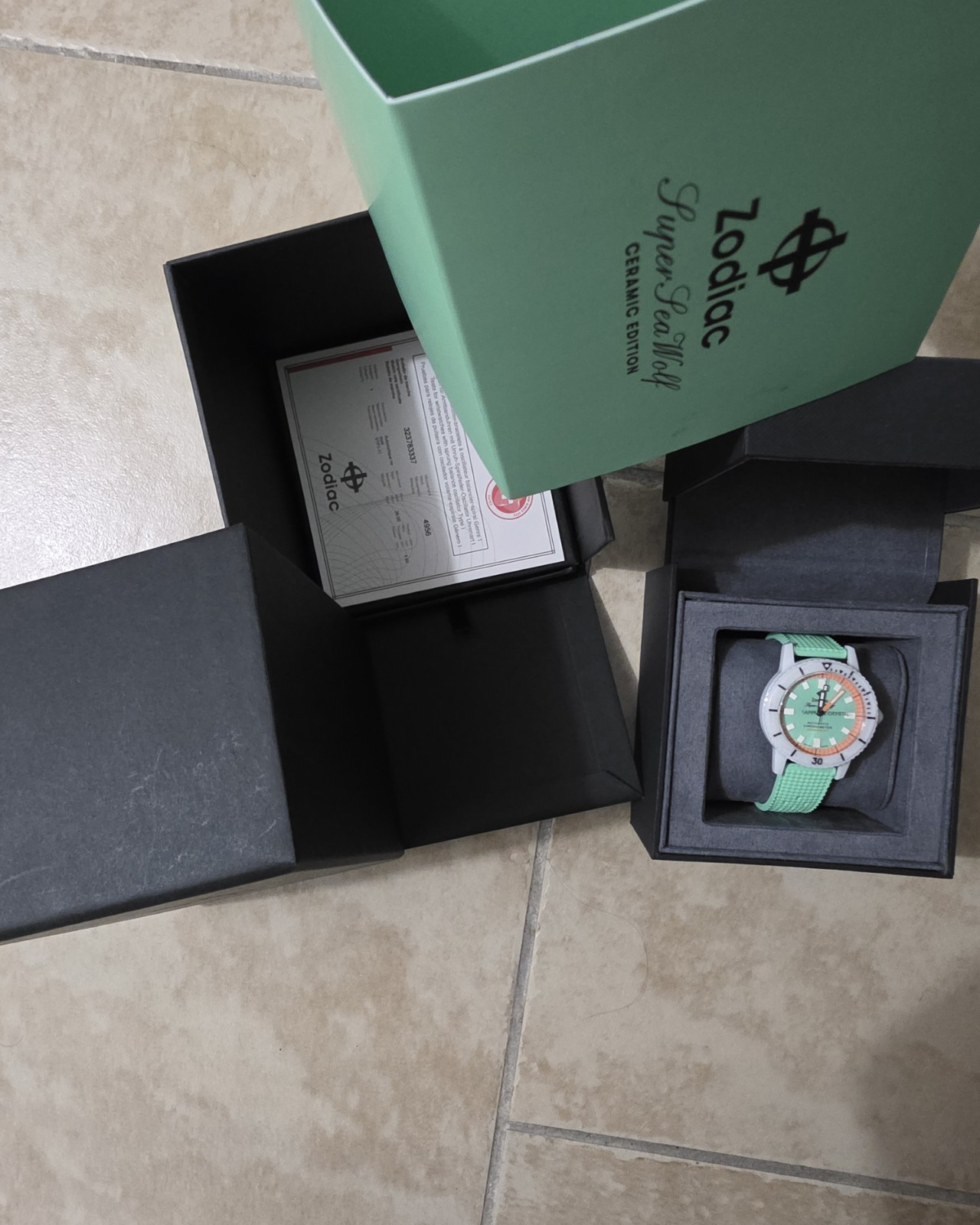 Zodiac SeaWolf-Chronometer-Ceramic edition