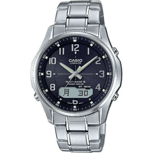 New with warranty CASIO LINEAGE solar radio multi band LCW M100DE 1A3JF black m